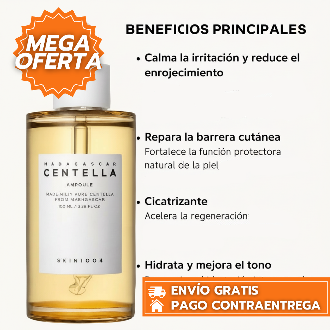 Centella Glow 1004™: Serum de Centella Asiática que calma, hidrata y fortalece la piel
