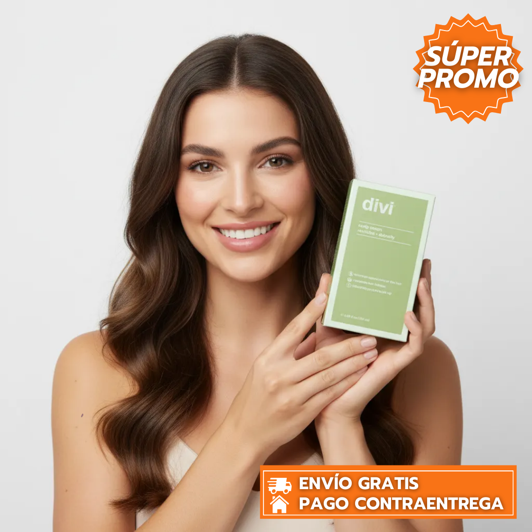 HairVital Divi™: Suero para el Cuero Cabelludo que Fortalece la Raíz y Estimula el Crecimiento Capilar