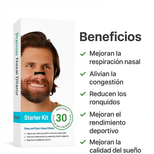 BreathePro™: Banda Magnética Antirronquidos que Mejora la Respiración y Facilita un Sueño Tranquilo.